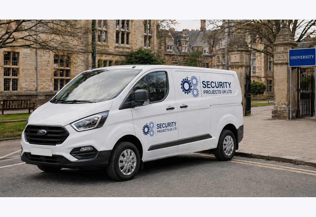 Branded Security Projects UK mobile patrol van